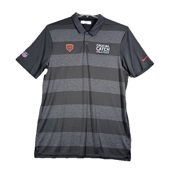 Chicago Bears‎ Nike Shirt Team Issued Coach Worn Polo Special Teams Chris Tabor - Picture 1 of 10